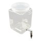 thumbnail image 1 of Dispensador automático de agua para pájaros, comedero colgante, fácil instalación, antigoteo, gran capacidad. Acero inoxidable, 1 of 8