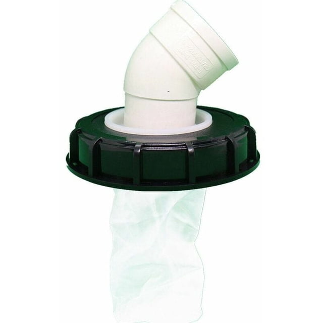IBC filter in washable nylon with lid IBC rainwater tank 1000 liters 163 mm needle felt