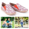 thumbnail image 1 of Zapatos Cómodos para Barcos Informales Lona Mocasines Navideños Mujer Antideslizantes Transpirables Punta Redonda Viajes Al Aire Libre, 1 of 9