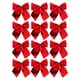 thumbnail image 2 of Uuiauoio Mini Christmas Tree Ornaments 12-Pack, Bow Hanging Decor for Xmas Tree, Festive Home and Party Decoration, Small Decorative Accents for Holiday Displays and Crafts, 2 of 7
