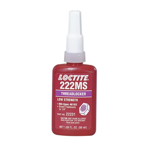 Loctite Low-Strength Threadlocker,0.0169 fl oz 231483