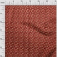 thumbnail image 3 of oneOone Polyester Lycra Red Fabric Asian Japanese Floral Sewing Craft Projects Fabric Prints By Yard 56 Inch Wide, 3 of 4