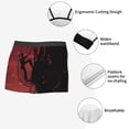 thumbnail image 3 of Xecao Sunset Cliff Climbers Print Men's Underwear Boxer Briefs,Breathable Choice for Men's Underwear-Medium, 3 of 5
