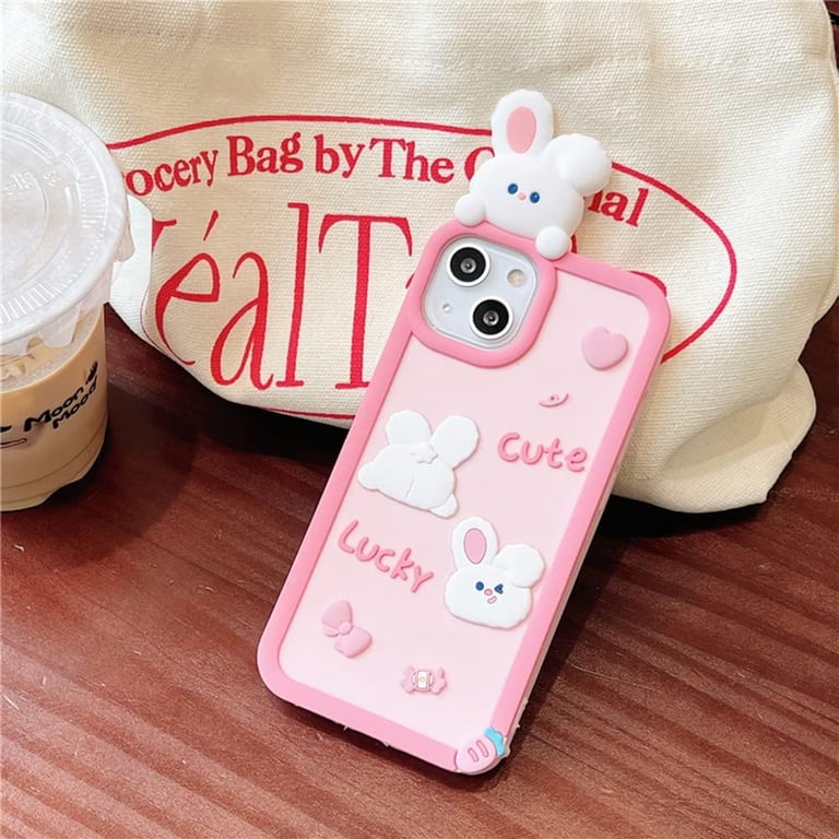 Custodia IPhone 11 Pro Max JIATAY Kawaii - Silicone Omino Pan Di Zenzero 3D - Foto 13