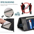 thumbnail image 5 of Flip Case for Moto G 5G 2022,Flip Fold Leather Wallet Case with RFID Blocking Credit Card Slot and Kickstand Magnetic Closure Protective Cover for Motorola Moto G 5G 2022 (Black), 5 of 17