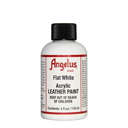 UPC: 0086366741054 | Angelus® Acrylic Leather Paint  4 oz.  Flat White