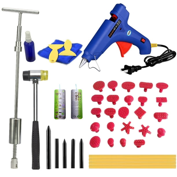 PDR Paintless Dent Repair Tools Dent Puller Kits Pops a Car Dent