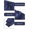 thumbnail image 2 of TFixol Pantalones deportivos para hombre con bolsillos y correas reflectantes para correr y entrenar, 2 of 8