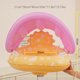 thumbnail image 3 of Baby Siren Sirena Anillo Natación Piscina Inflable Flota Con Asas Y Asiento para Niñas, 3 of 3