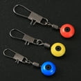 thumbnail image 6 of Sinyiin 100Pcs Fishing Float Connectors Fishing Line Hook Swivels Shank Clip Connector, 6 of 21