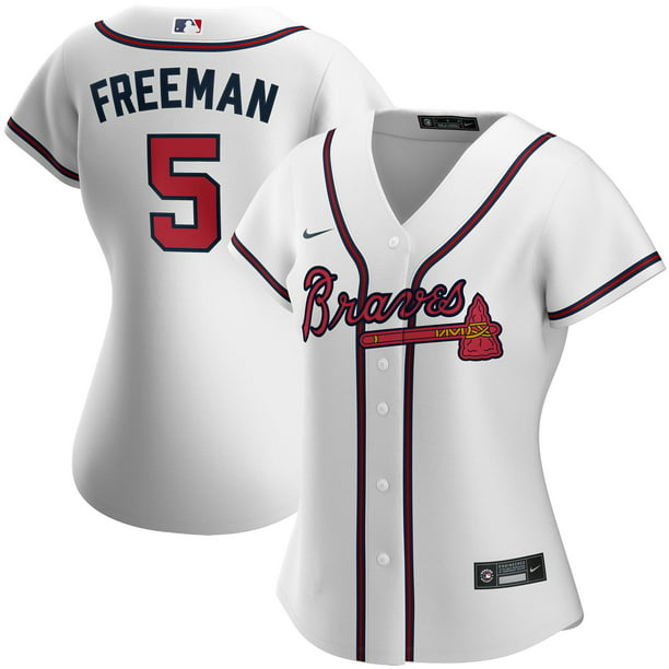 Freddie Freeman Atlanta Braves Nike Women's Home Replica Player Jersey - White