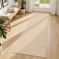 thumbnail image 3 of LOKHOM 2'x6' Kitchen Runner Rug, Non Slip Washable Cotton Woven Runners for Hallways, Entryway, Kitchen, Beige White, 3 of 7