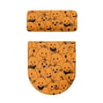 thumbnail image 2 of HELLHERO Smiley Pumpkin Bathroom Set Toilet Seat Protector Set of 2 Comfortable and Practical Holiday for Bathroom Supplies, Soft, 2 of 8