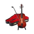 thumbnail image 1 of liraijei Wooden Miniature Violin Model, Mini Musical Instrument Model L6 Replica M3X7, 1 of 1