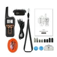 thumbnail image 2 of IP67 Waterproof Rechargeable Dog Training Collar Automatic Electric Shock Dog Collar Reflective Nylon Tape Bark, 2 of 8