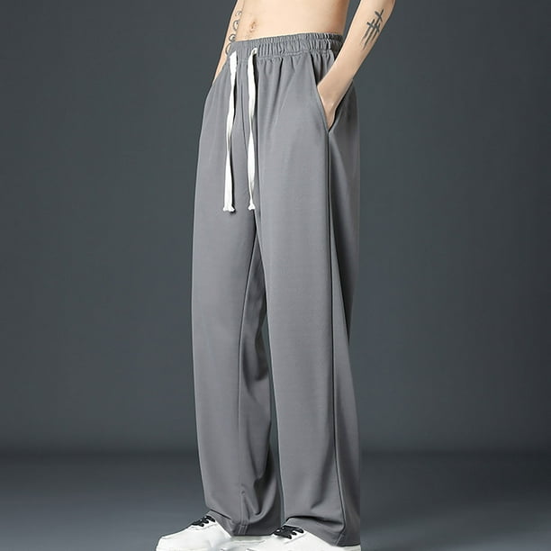 Pantalones largos para hombre, informales, diarios, para exteriores, playa, transpirables