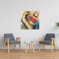 thumbnail image 2 of Irresistible lips closeup - 24"x24" canvas - Print on demand, 2 of 5