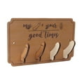 thumbnail image 5 of Key Holder Rack 4 Hook Cute Pendant Poplar Wooden Key Holder Rack for Entryway Mudroom, 5 of 5