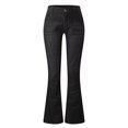 thumbnail image 5 of Pantalones altos vintage Gibobby Mujer Negro XL, 5 of 5