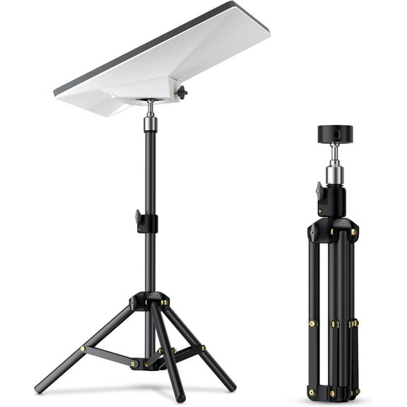 Starlink Mini Tripod with Adapter(for Both 2025 New and Old Version) Adjustable Tripod Mount for Starlink Mini Dish, Portable Stand Mounting Kit for Star Link mini accessories for Outdoor Camping, RV