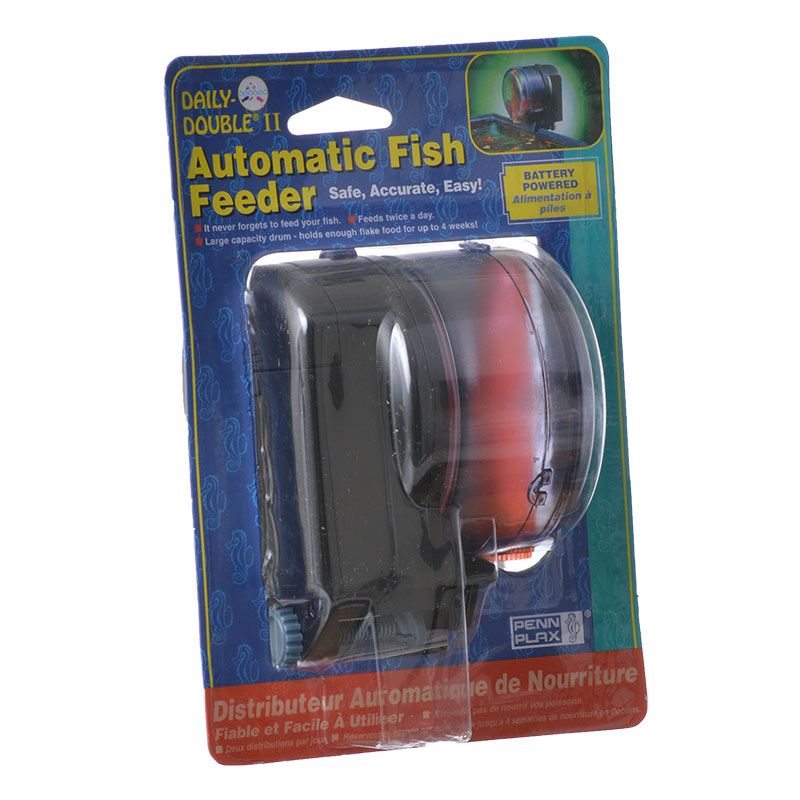 daily double fish feeder