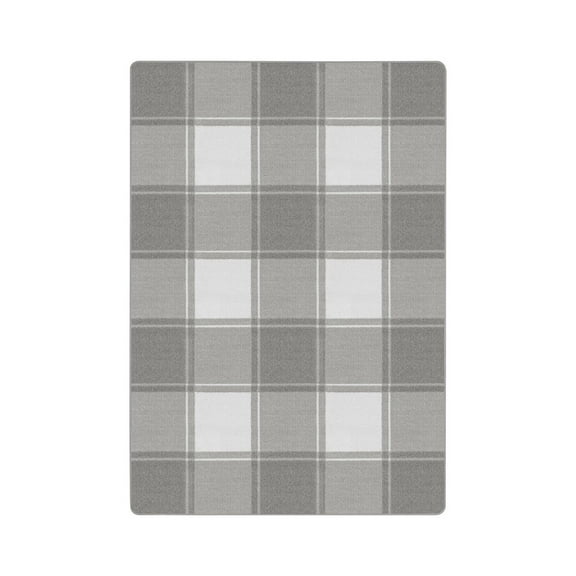 Highlander 7'8" x 10'9" Area Rug In Color Morning Fog-Color:morning fog,Material:Nylon