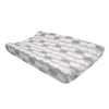 Lambs & Ivy Into the Woods White/Gray Leaf Changing Pad Cover