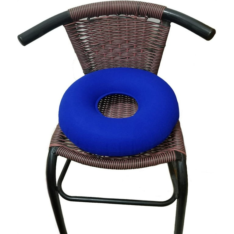 Carex Inflatable Donut Cushion - For Tailbone Pain, Hemorrhoids, Sciatica - Relief  Cushion For Office Chair, Car, Seats, Travel, Wheelchair