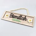 thumbnail image 5 of Letras decorativas de madera con colgantes de cuentas de madera, nuevas, 5 of 5