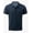 03#Navy Blue, variant on Breathable Quick Dry Men's Polo Shirt, Collared Short Sleeve Waffle Knit Top, Stretch Casual Golf Shirt (Navy Blue, S)