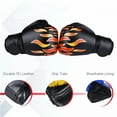 thumbnail image 4 of TELOLY Kids Boxing Gloves High-Quality PU Leather Youth Training Gloves with Wrist Support & Breathable Lining for MMA,Muay Thai,Kickboxing & Spar,Boys & Girls Boxing Protection Gear for School Tea, 4 of 5