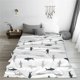 thumbnail image 5 of Balery Cute Shark Manta de Felpa Suave y Acogedora – Cobija de Franela Aterciopelada para Cama, Lavable y Cálida para Sofá, Mascotas, Transpirable-40"x30", 5 of 7