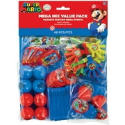Super Mario Mega Mix Party Favor Pack, 48pc