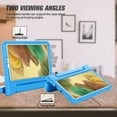 thumbnail image 6 of Allytech Galaxy Tab A7 Lite 8.7-inch Case for Kids, With PET Screen Protector Shockproof Convertible Handle Stand Kids Friendly Case Cover for Samsung Galaxy Tab A7 Lite 8.7" 2021 SM-T220 T225, Blue, 6 of 8