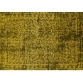 thumbnail image 1 of Ahgly Company Indoor Rectangle Oriental Yellow Industrial Area Rugs, 2' x 4', 1 of 4