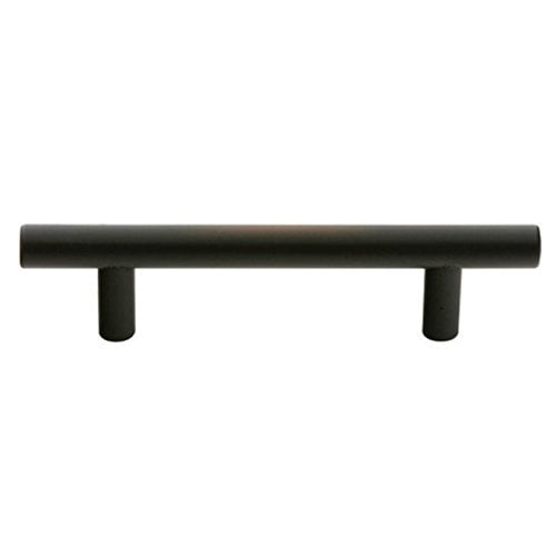 Emtek 86359US10B Barre de Traction en Laiton de 3,5 Pouces