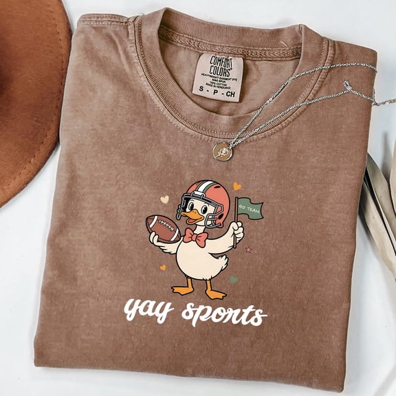 Yay Sports Shirt Funny Go Team Tee Sarcastic Football TShirt Retro Game Day Top Sport Fan