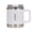 White, variant on Igloo 15 oz. Stainless Steel Coffee Mug - White