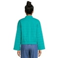 thumbnail image 3 of The Get Women’s Cropped Bomber Jacket, 3 of 6