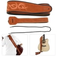 thumbnail image 4 of Correa de guitarra Mate Cuero de vaca real Guitarras acústicas eléctricas Accesorios para instrumentos musicales, 4 of 12