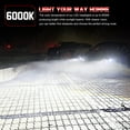 thumbnail image 3 of For Toyota Prius 2004 - 2009 LED Headlight Bulbs H4 9003 HB2 6000K Conversion Kit，Pack of 4, 3 of 9