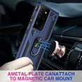 thumbnail image 5 of Samsung Galaxy S21 FE Magnetic Ring Rugged Shockproof Case Heavy Duty Protective Back Cover, 5 of 5