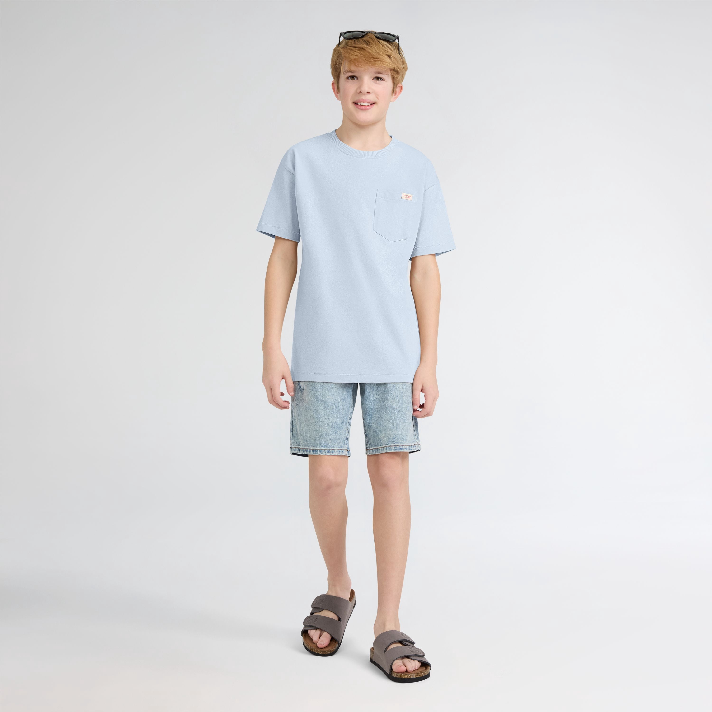 Levi Strauss Signature Boys Short Sleeve Pocket Tee, Sizes 4-18