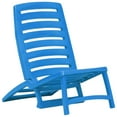 thumbnail image 6 of vidaXL 4x Folding Beach Chairs Plastic Beach Seat Outdoor Chair Multi Colors, 6 of 9