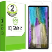 IQ Shield Screen Protector Compatible with Google Pixel 7 (2-Pack) Anti-Bubble Clear Film