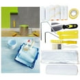 thumbnail image 3 of Wall Painting Roller Naps Paint Roller Covers Set for Garden Door Commercial 14 Pieces, 3 of 6