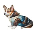 thumbnail image 6 of Uemuo Iceberg Bald Eagle for Winter Dog Hoodie Sweatshirts with Pockets Warm Dog Clothes for Small Dogs Chihuahua-X-Small, 6 of 8