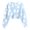 Light blue, variant on Moxiu Funny Halloween Sweatshirts for Women Crop Sweatshirt 2025 Fall Halloween Lantern Long Sleeve Pullover Spooky Season Sweatshirt Brown,S