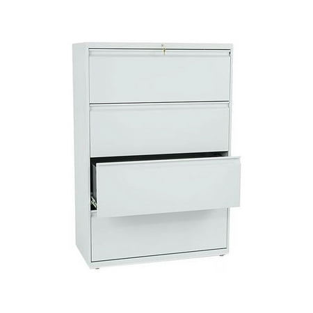 UPC: 0089192143313 | HON 4 Drawers Lateral Lockable Filing Cabinet  Gray