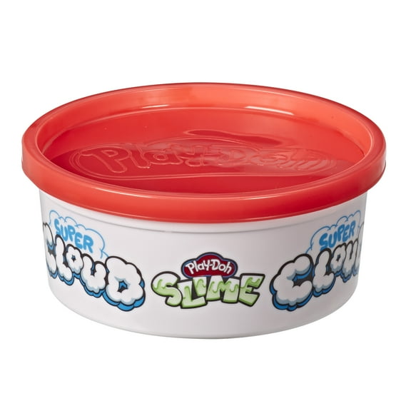 Play-Doh Super Cloud Single Can of Red Fluffy Slime Compound